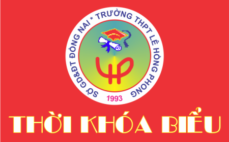 Thời khóa biểu học kỳ I