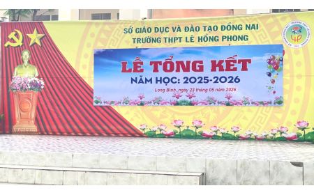 Lễ Tổng kết năm học 2025-2026